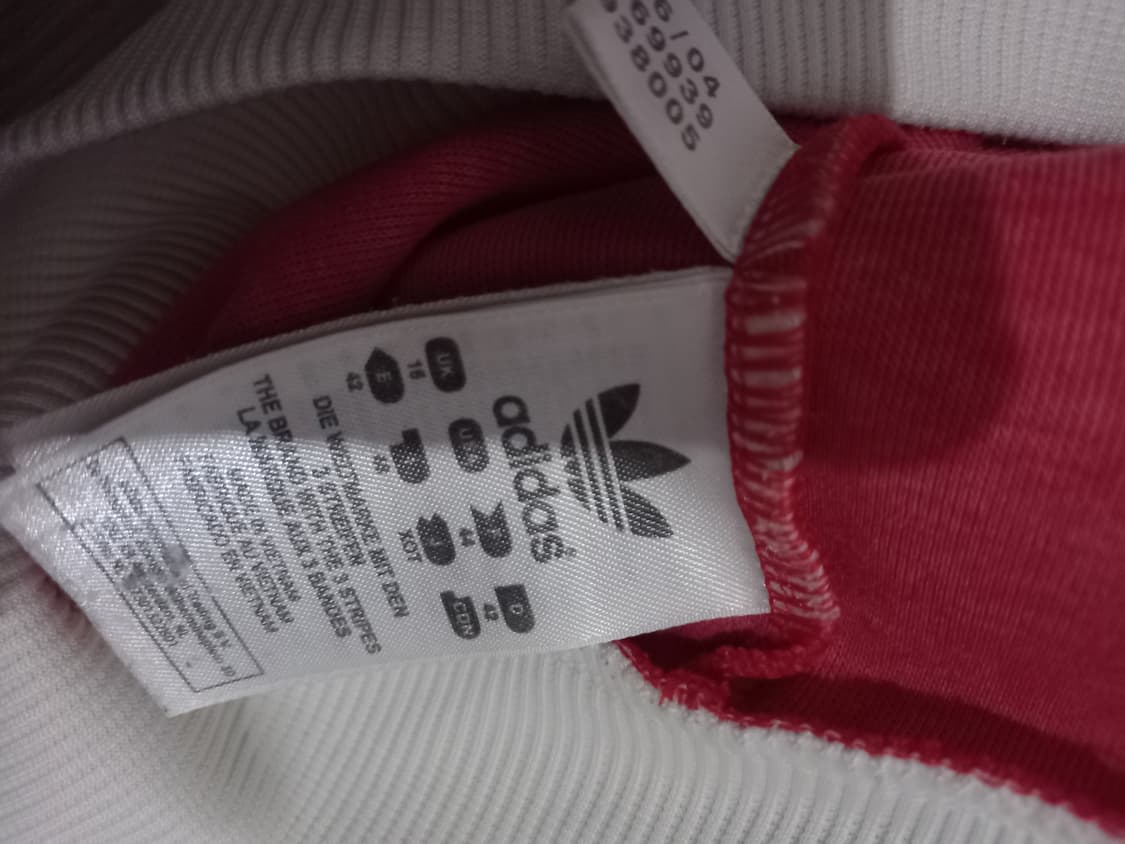 아디다스 캐나다 빨흰 트랙탑 저지 져지집업 95/M 상품이미지6