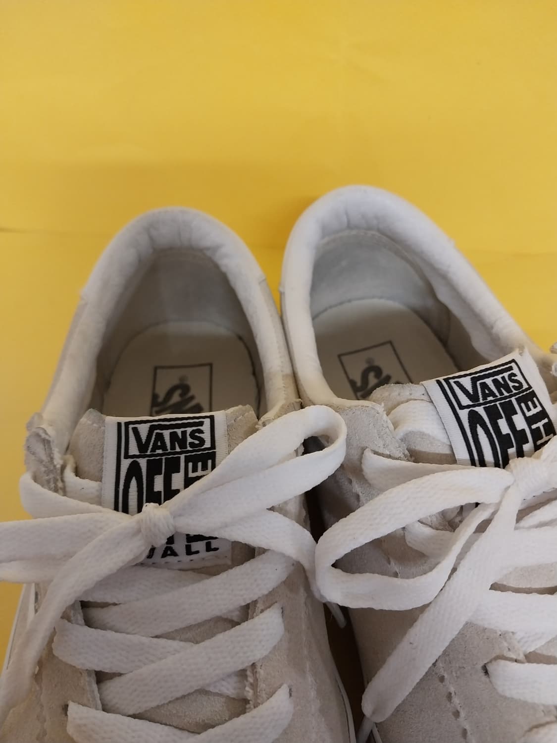 남성 반스 스포츠 스웨이드 아이보리 스니커즈, 운동화 (275) 상품이미지5