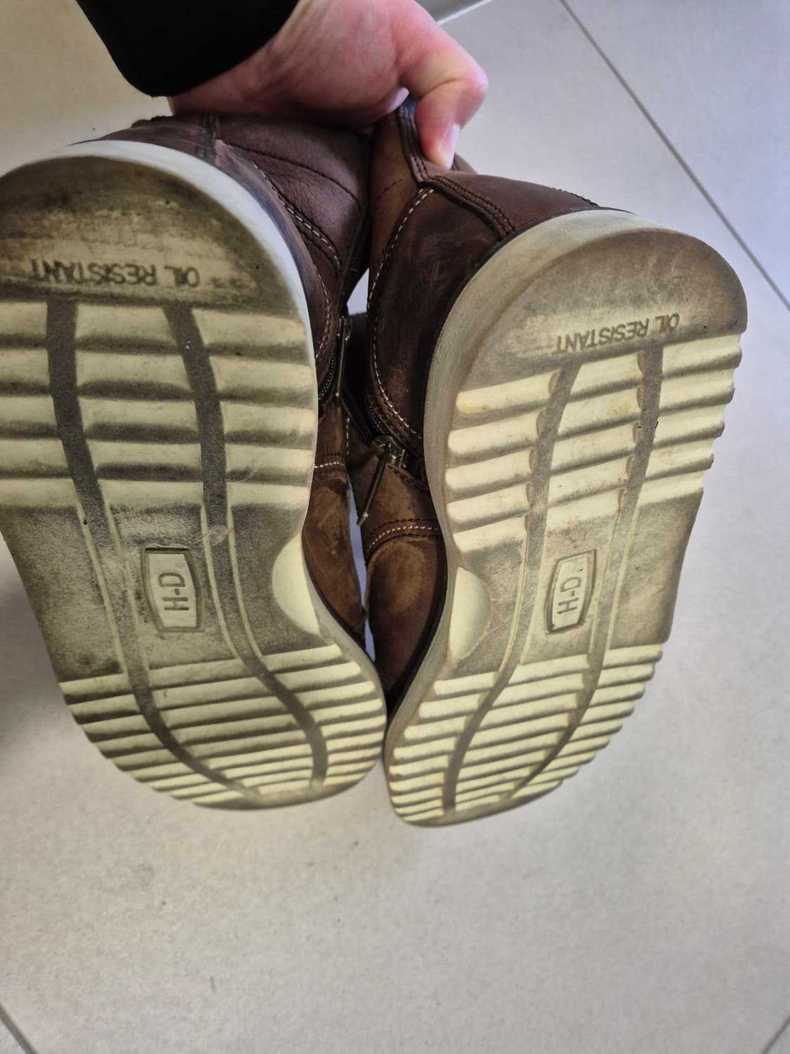 할리데이비슨 하거맨 5인치 라이딩 부츠  260 상품이미지5