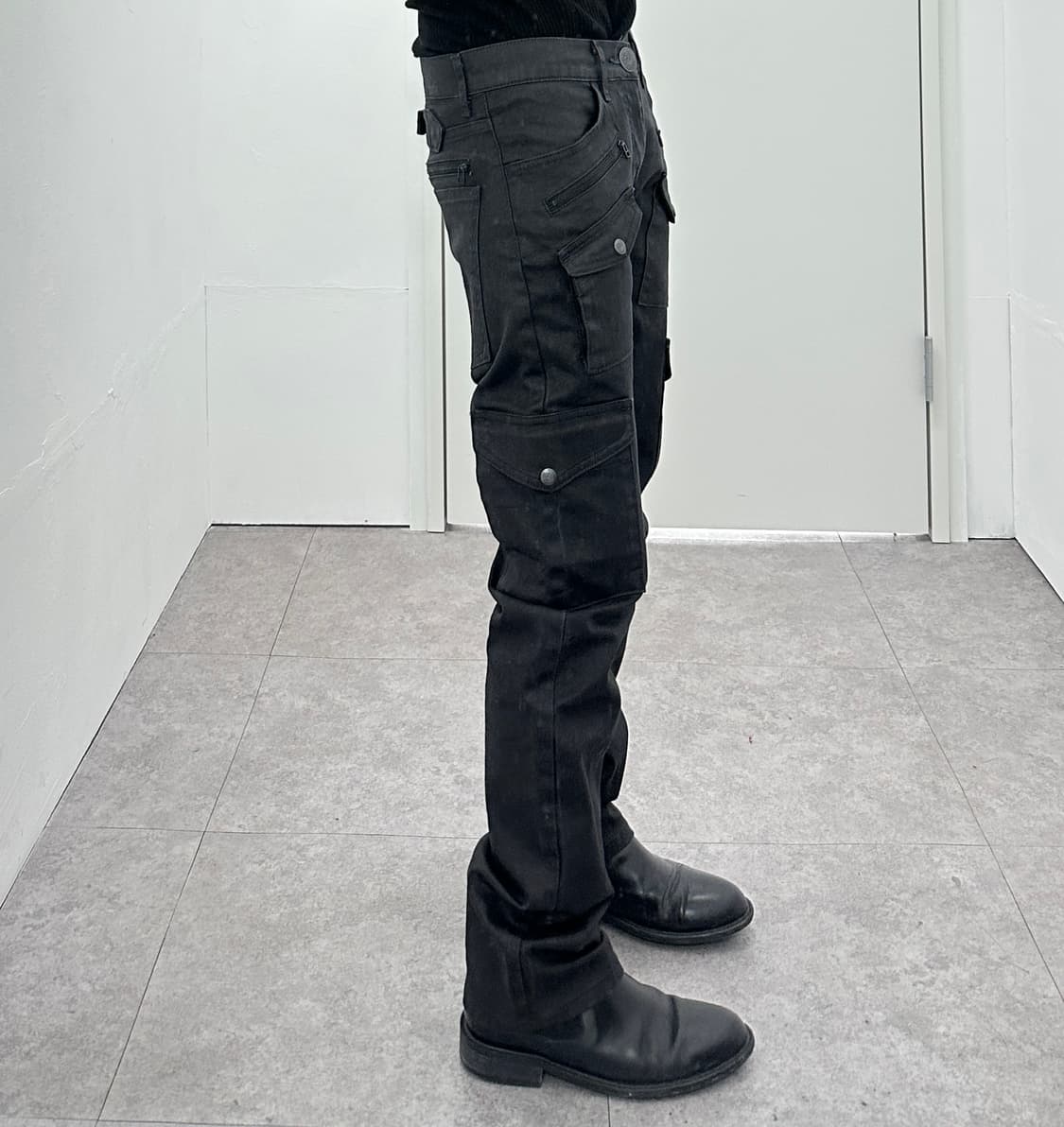 Lee Zipper Point Back Detail Moto Pants 상품이미지5