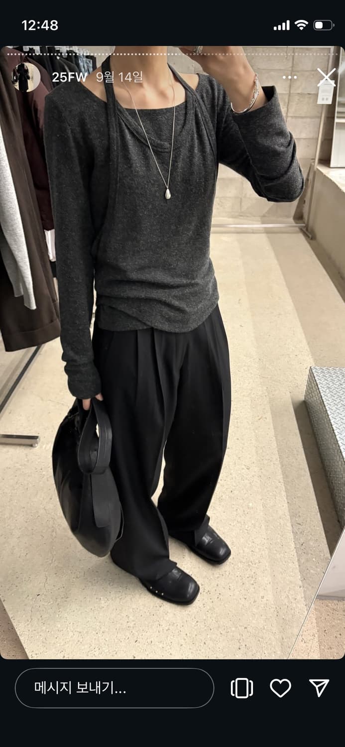 [LABEL] 라벨아카이브 홀터넥 탑 Tala angora halter  상품이미지2