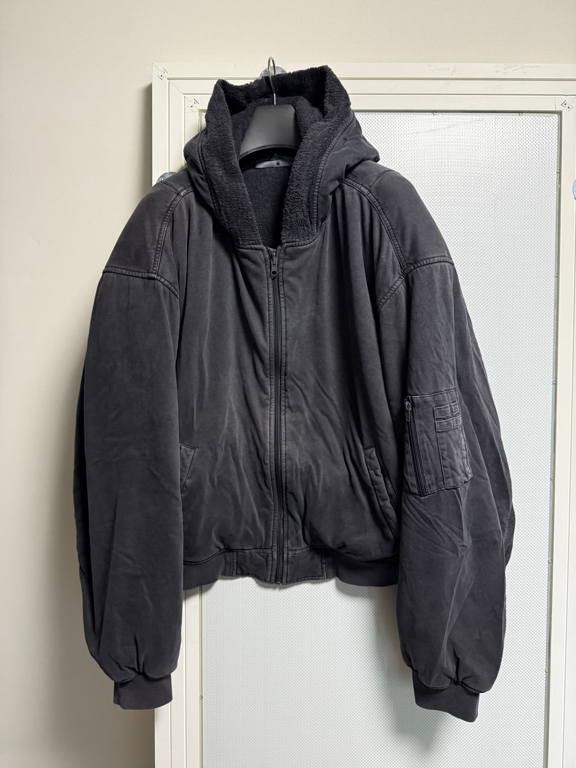 GREG ROSS 그렉 로스 타월 봄버 자켓 M 상품이미지1