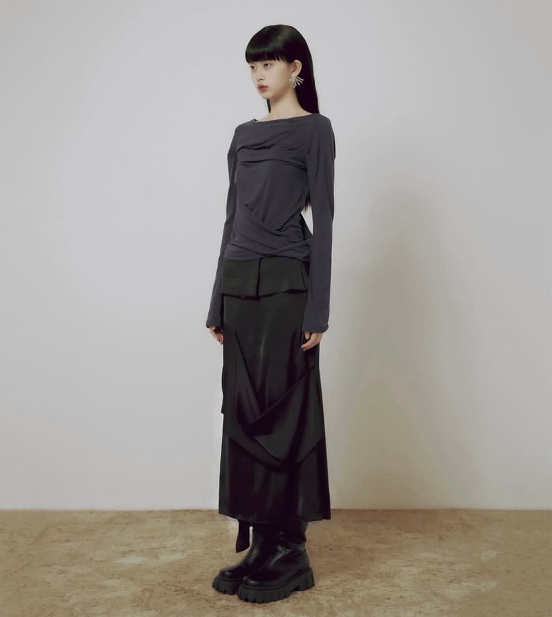 플레어업 맥시 스커트 2 상품이미지1