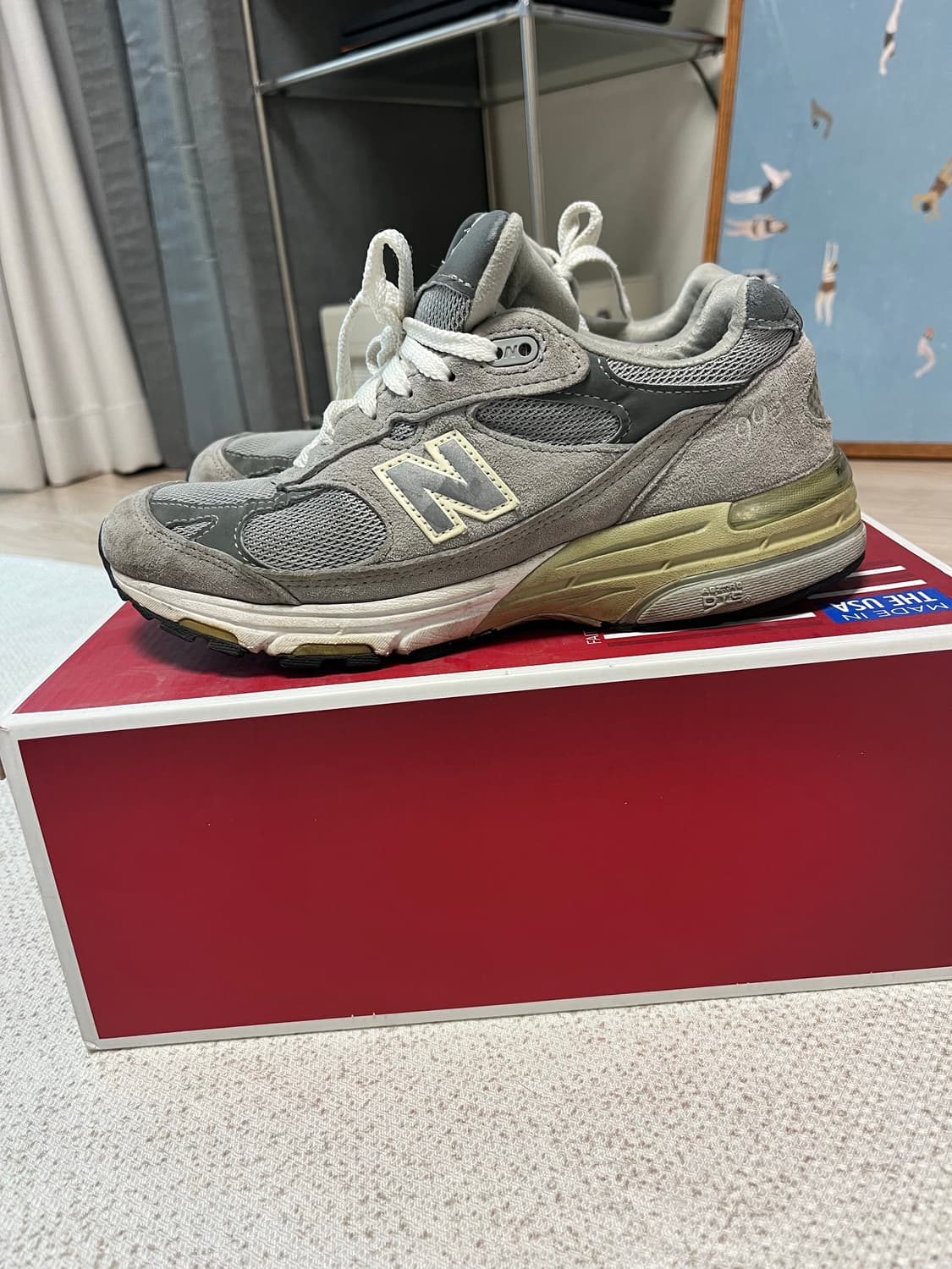 뉴발란스 993 회색 상품이미지3