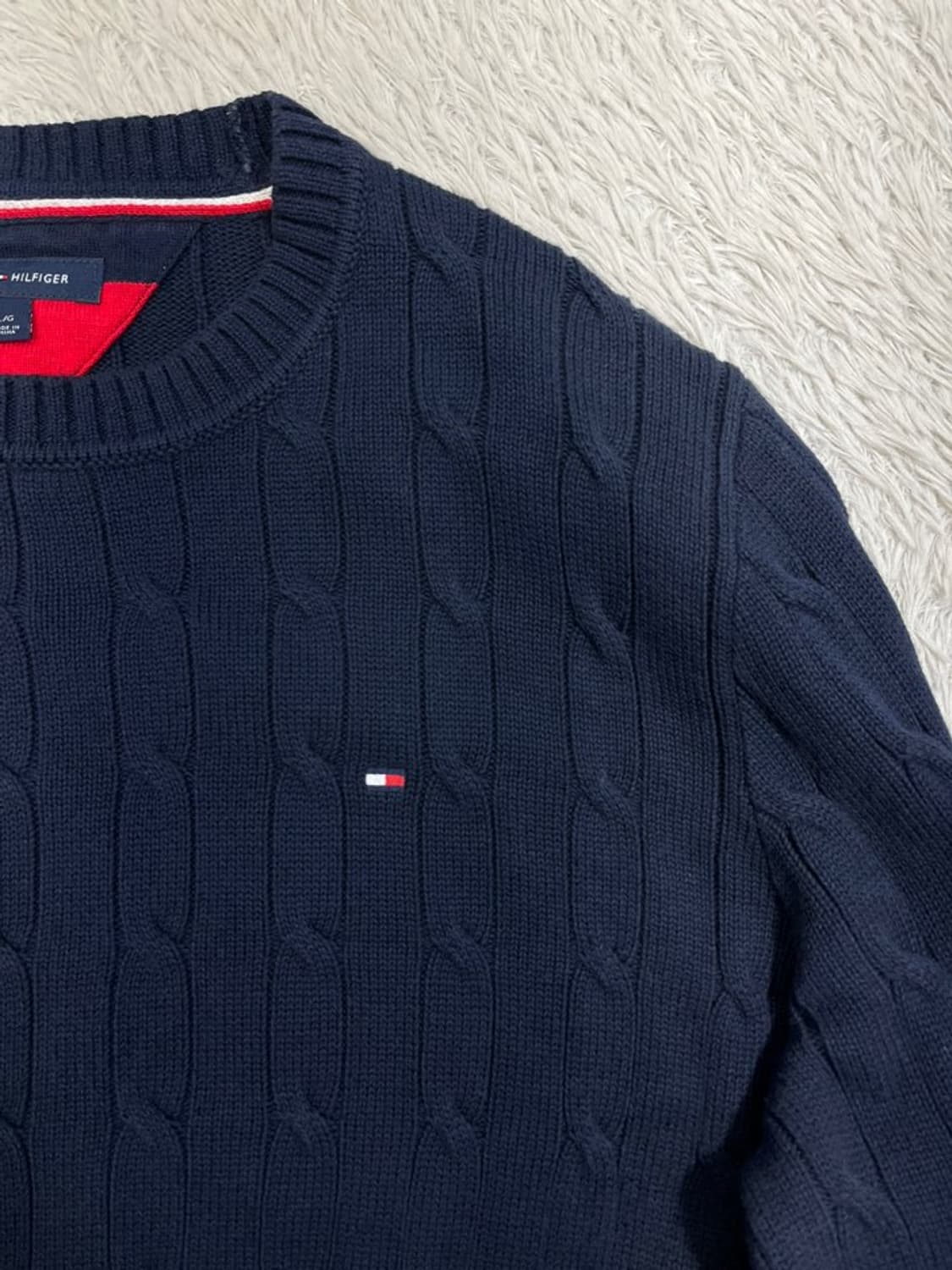 타미 힐피거 꽈배기 니트/#201 상품이미지2