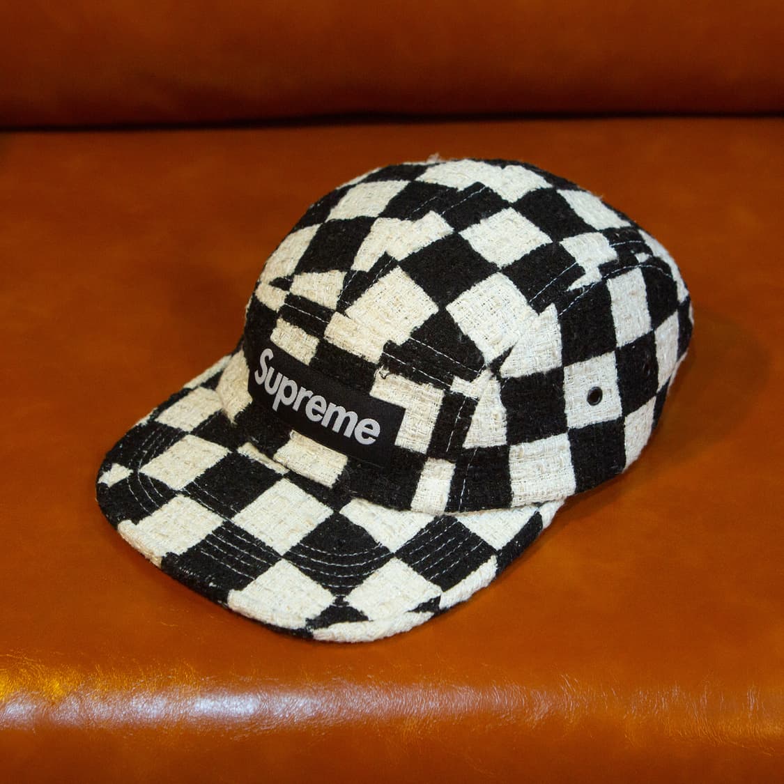 슈프림 체크보드 버클 캠프캡 상품이미지2