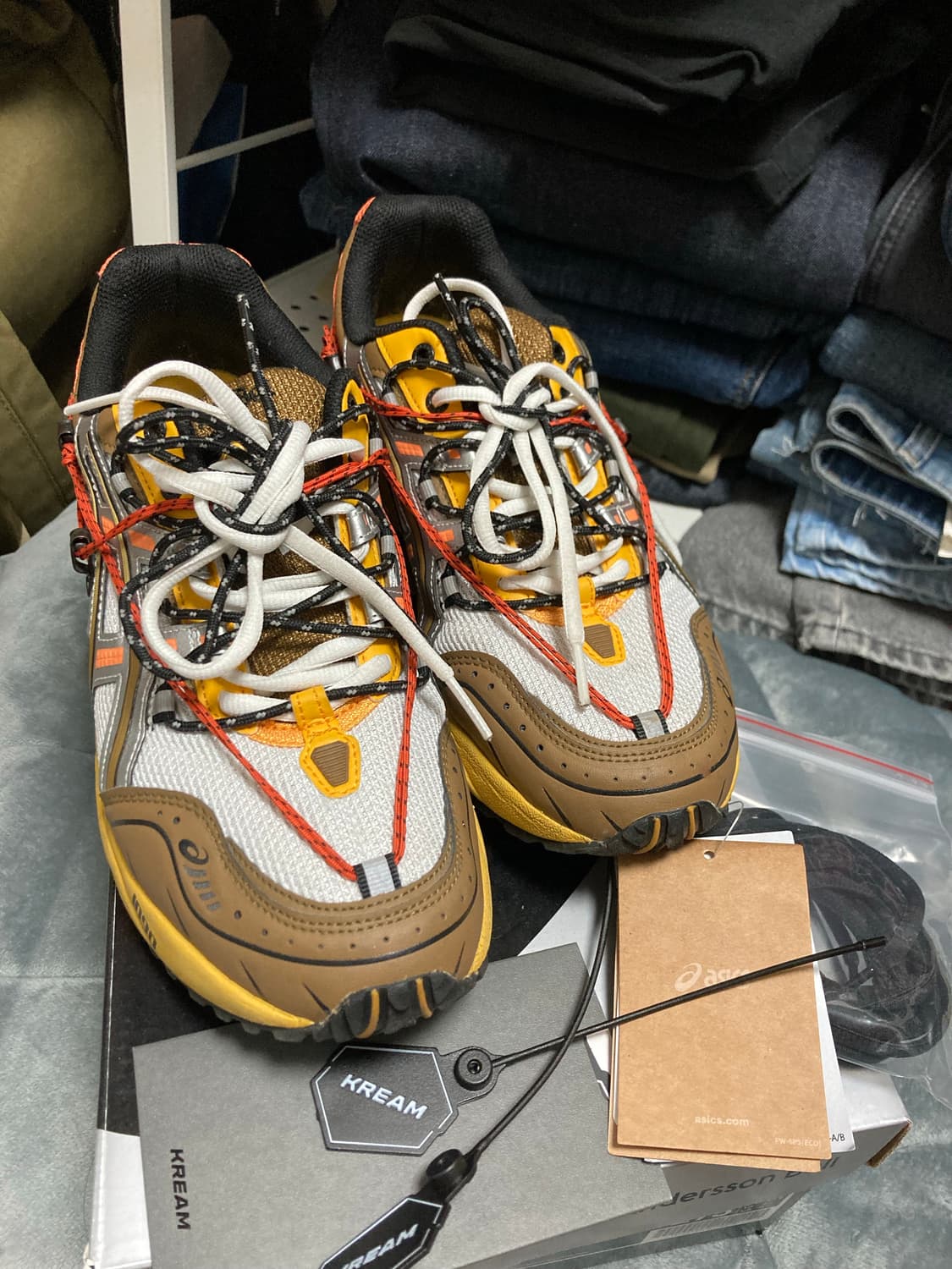 아식스 x 앤더슨벨 젤 1090 오렌지 상품이미지1