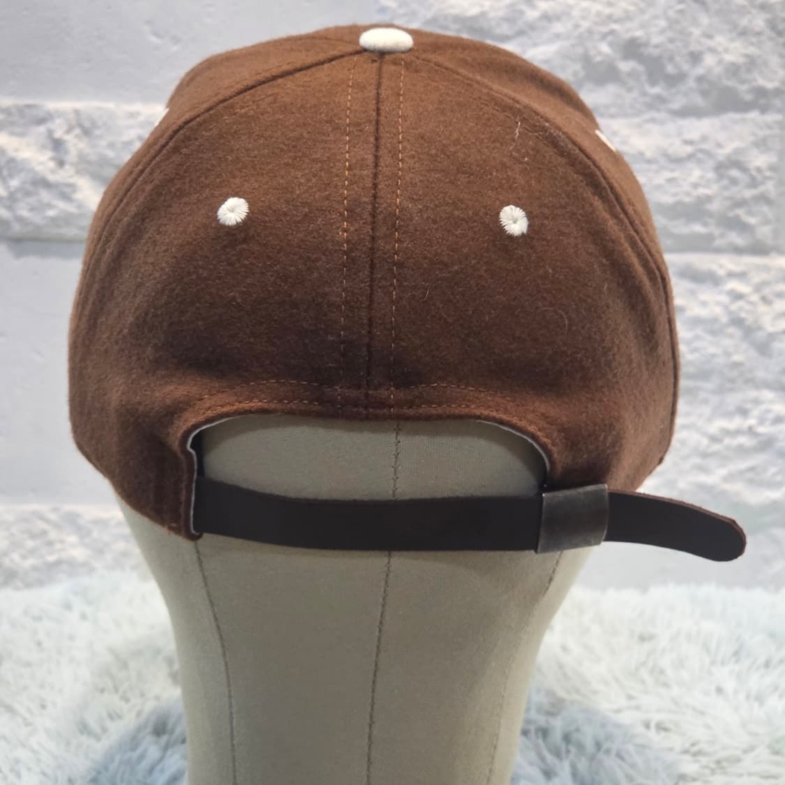 p1-8:에베츠필드 빈티지 플란넬 캡 브라운 USA(56-60) 상품이미지4