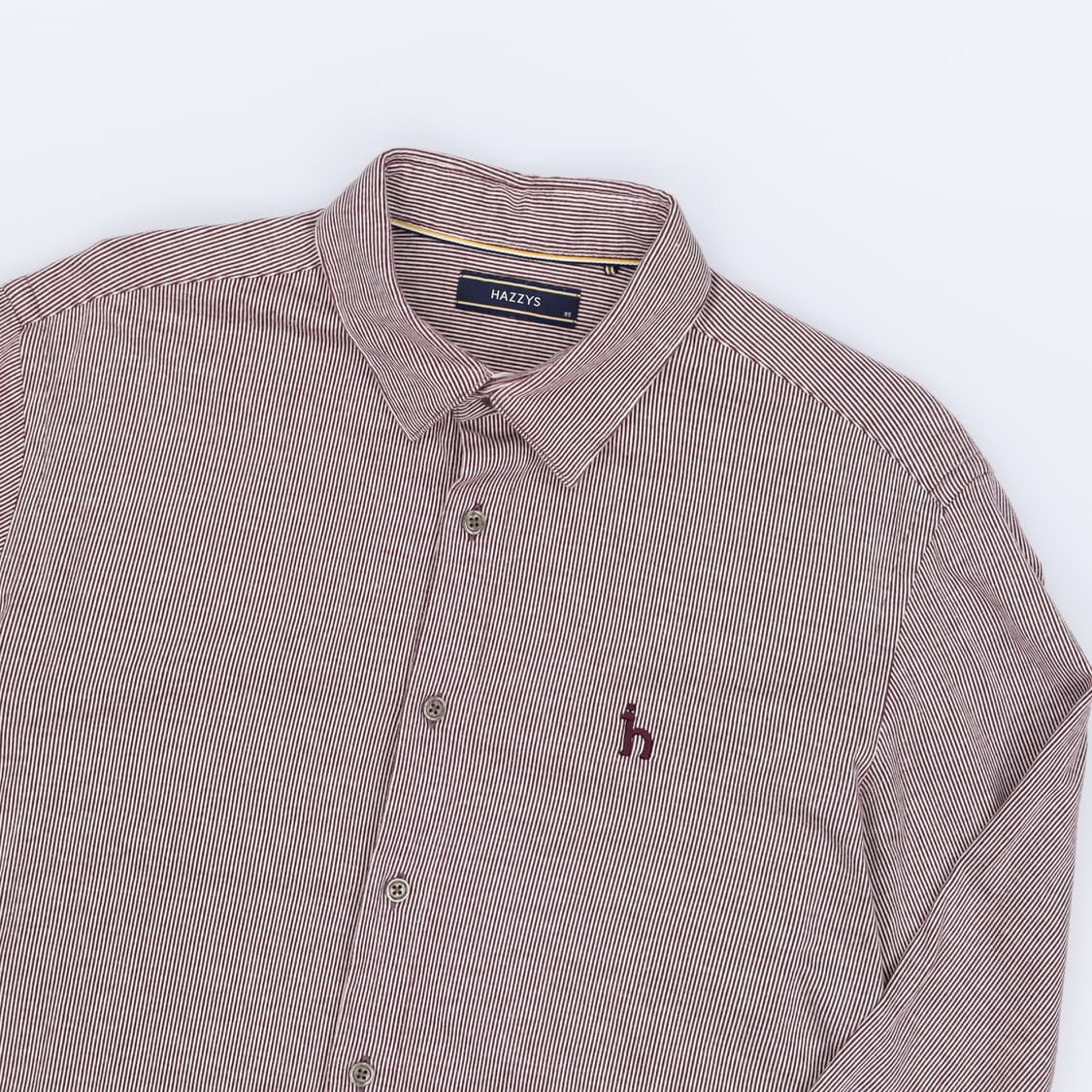 95 헤지스 잔스트라이프 셔츠 남방 4147 상품이미지3