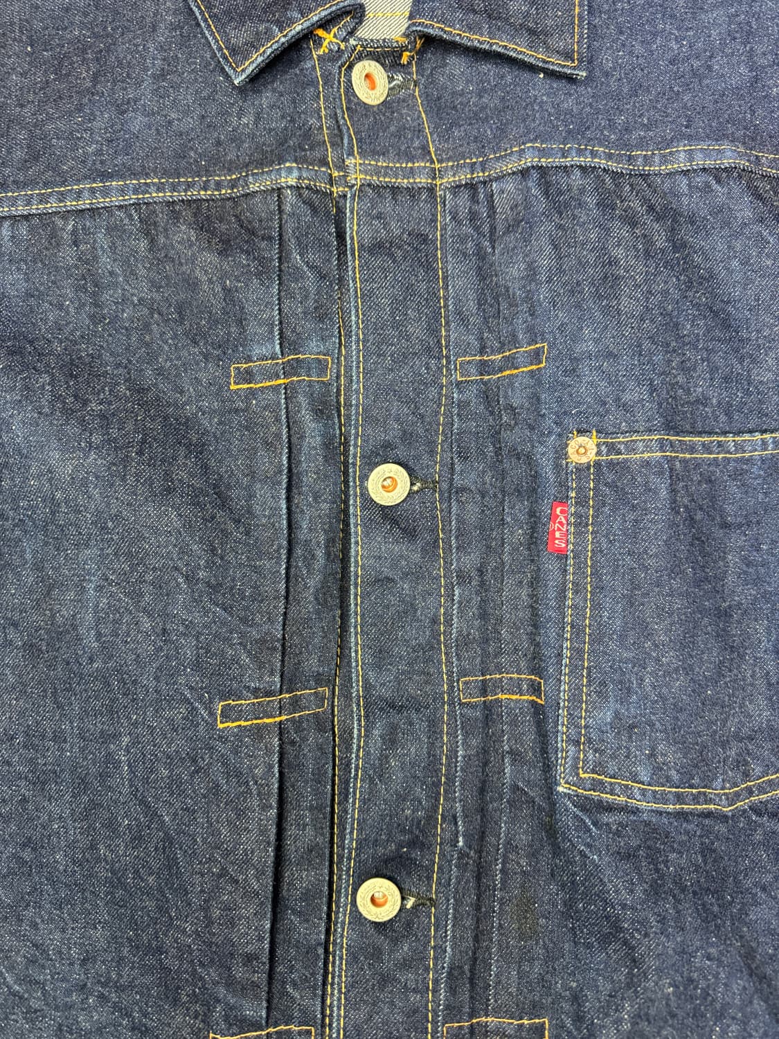 빈티지 90s 슈가케인 SUGAR CANE 대전 1세대 데님 자켓 40 상품이미지3