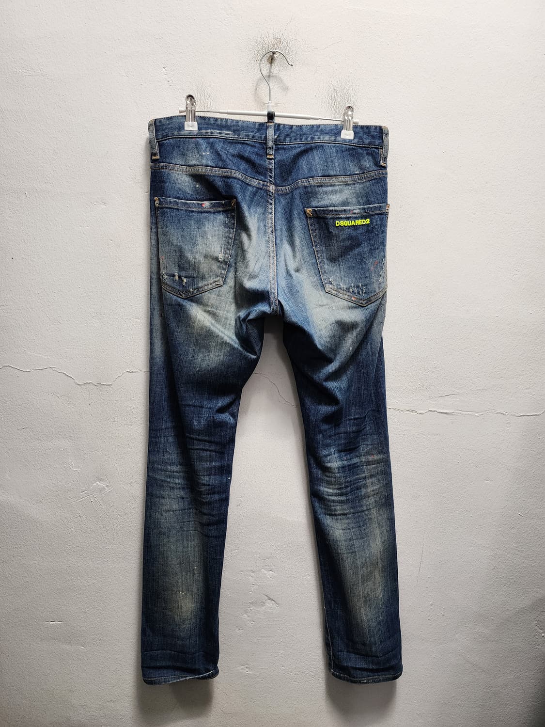 디스퀘어드2 쿨가이 네온진 바이커진 상품이미지1