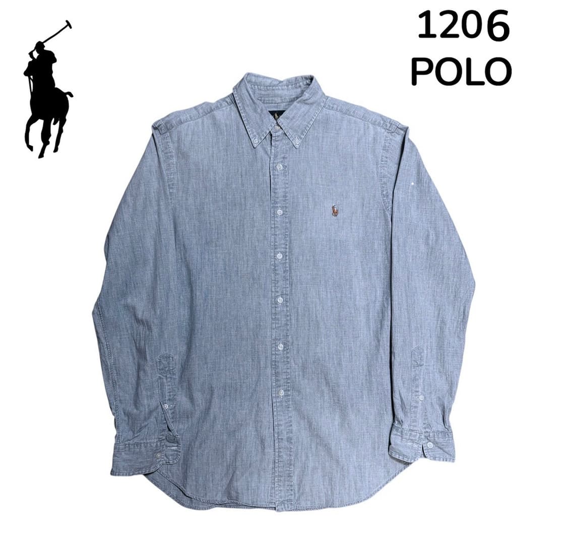 폴로랄프로렌 블루 클래식핏 셔츠 M 상품이미지2