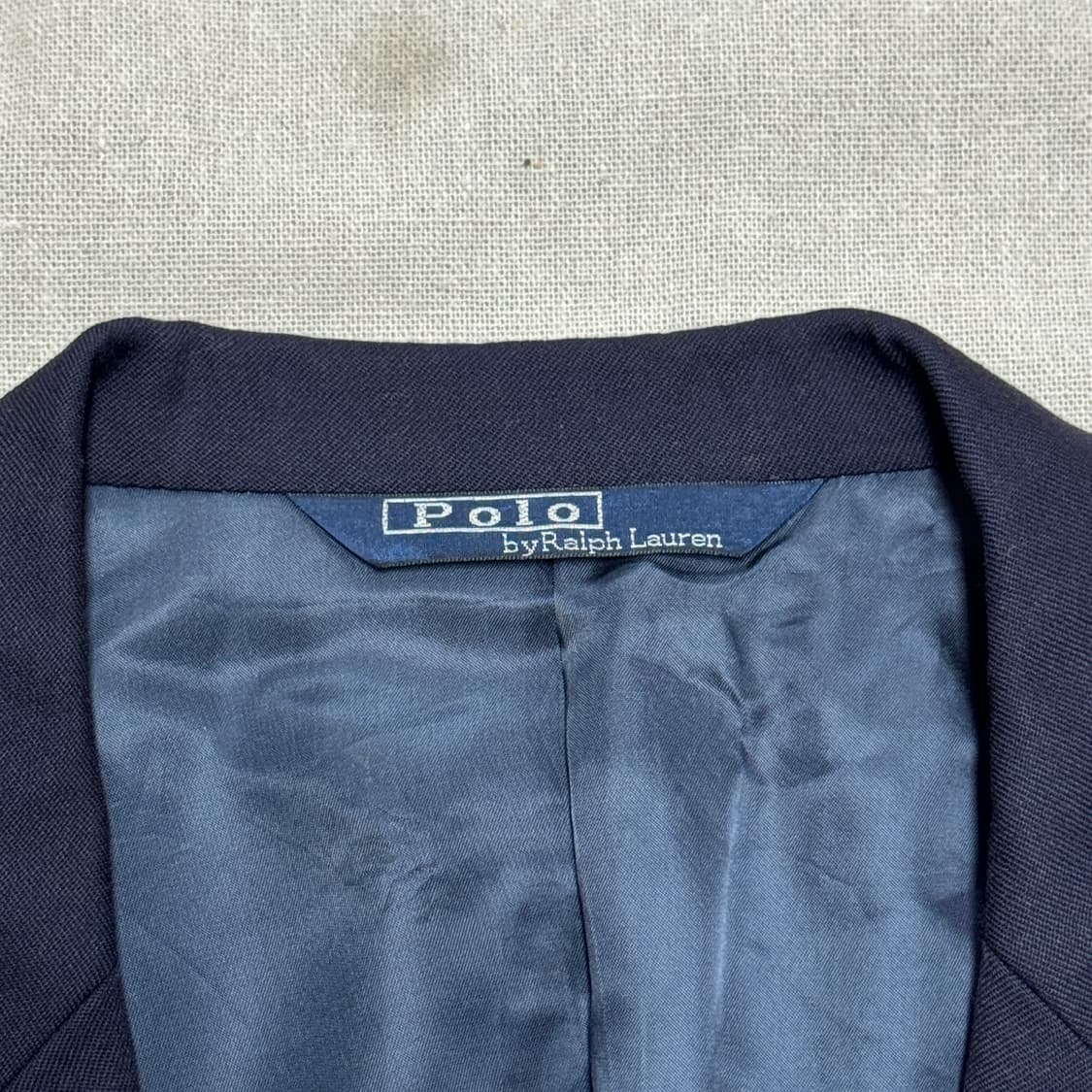 폴로랄프로렌 재팬 금장 네이비 블레이저 자켓 100 상품이미지5