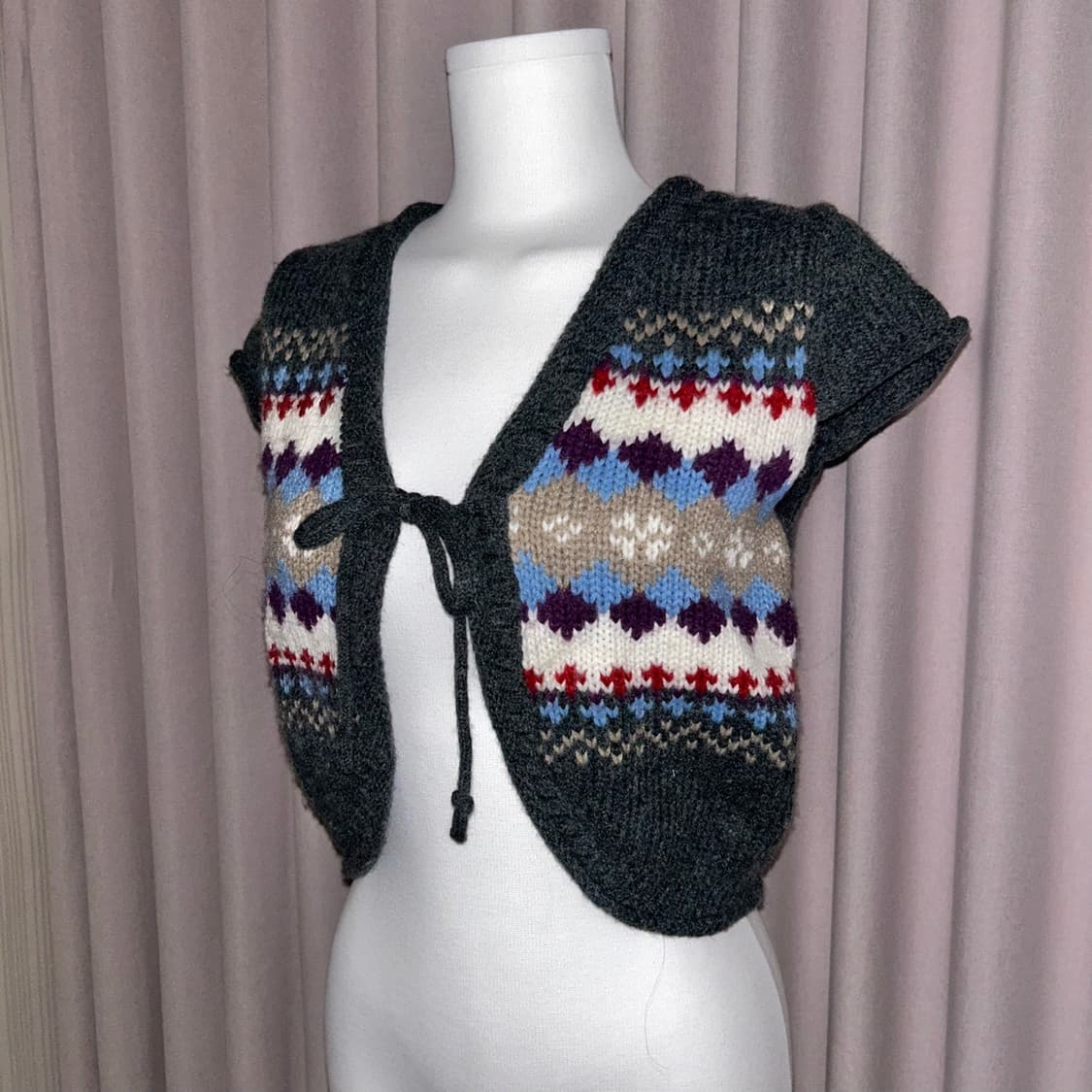 니트 조끼 가디건 상품이미지4