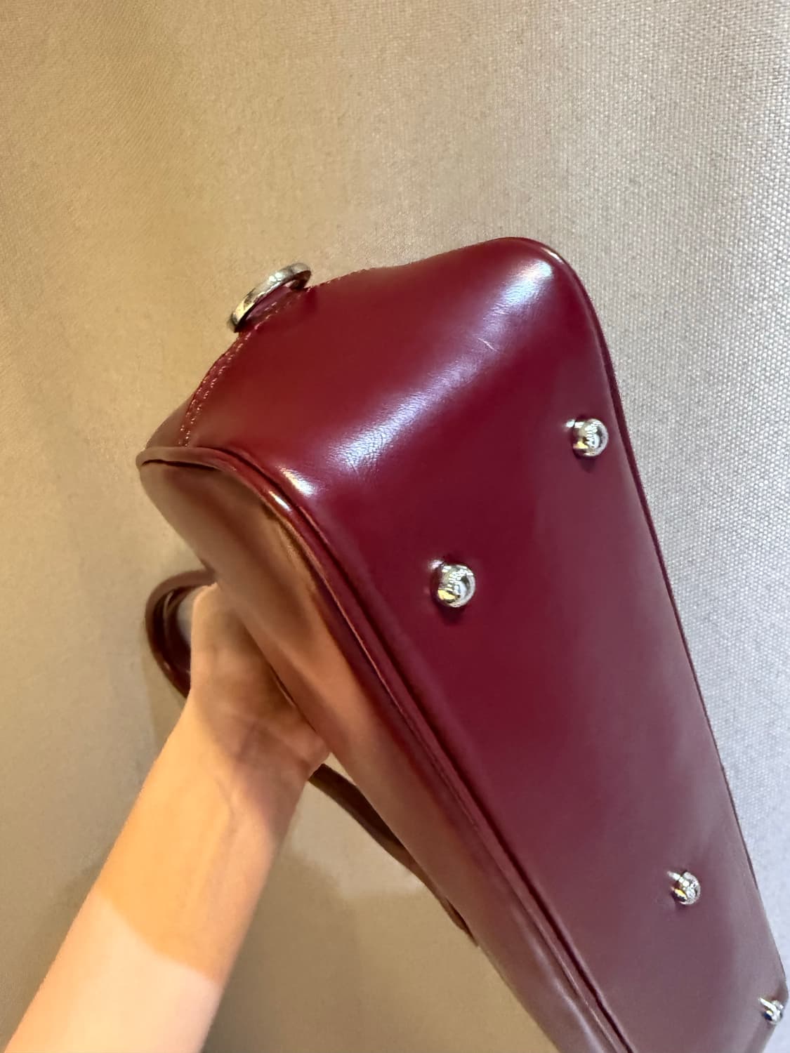 포츠포츠 볼링백 버건디 상품이미지7