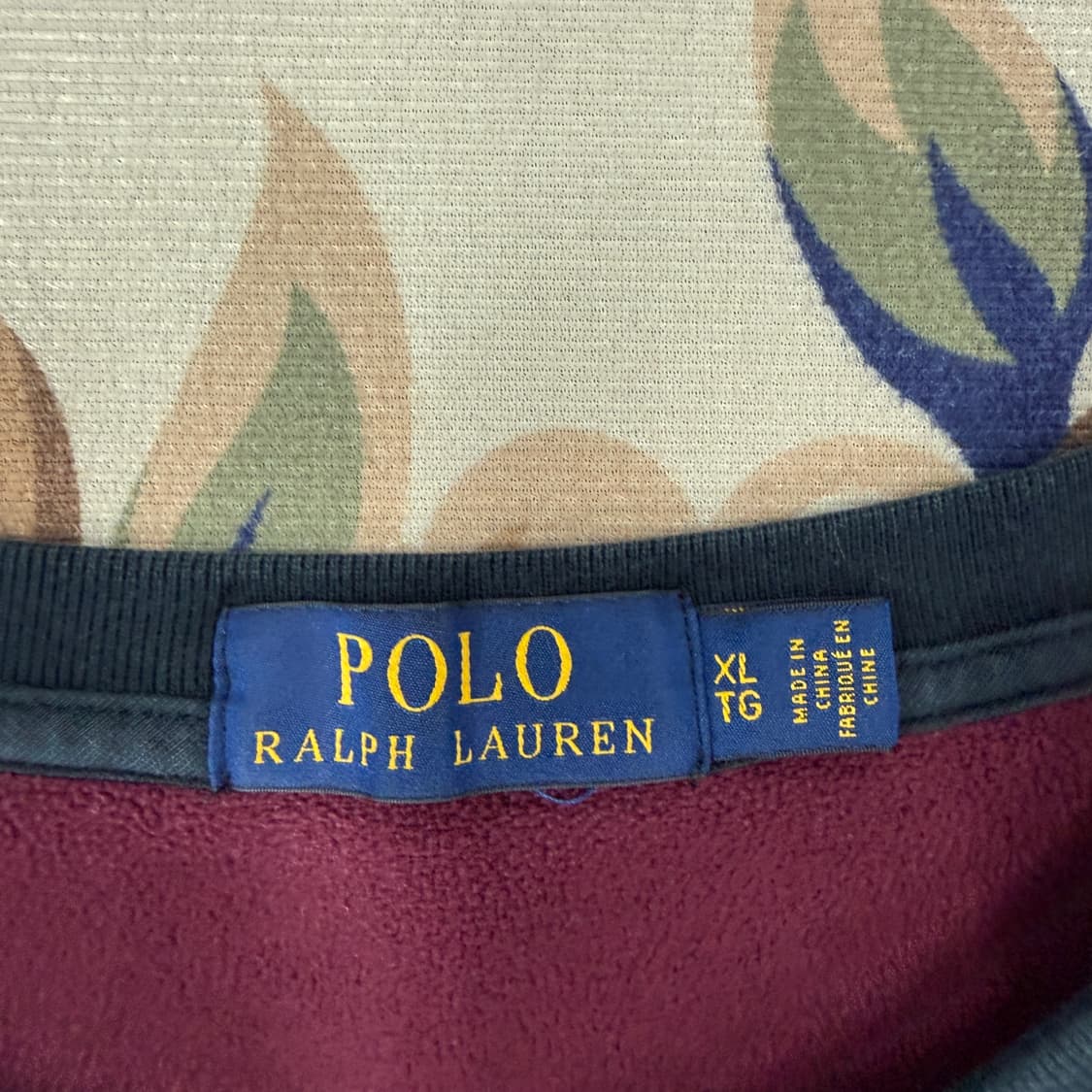 (XL)폴로 랄프로렌 베이직로고 맨투맨(블랙) 상품이미지2