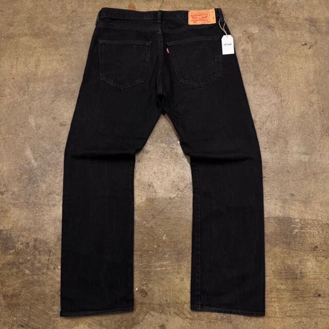 Levi’s 501 Black Straight Fit Denim Pant 상품이미지2