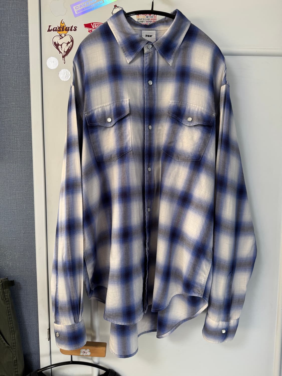 블라인드파일즈 옴브레 블루 셔츠 상품이미지1