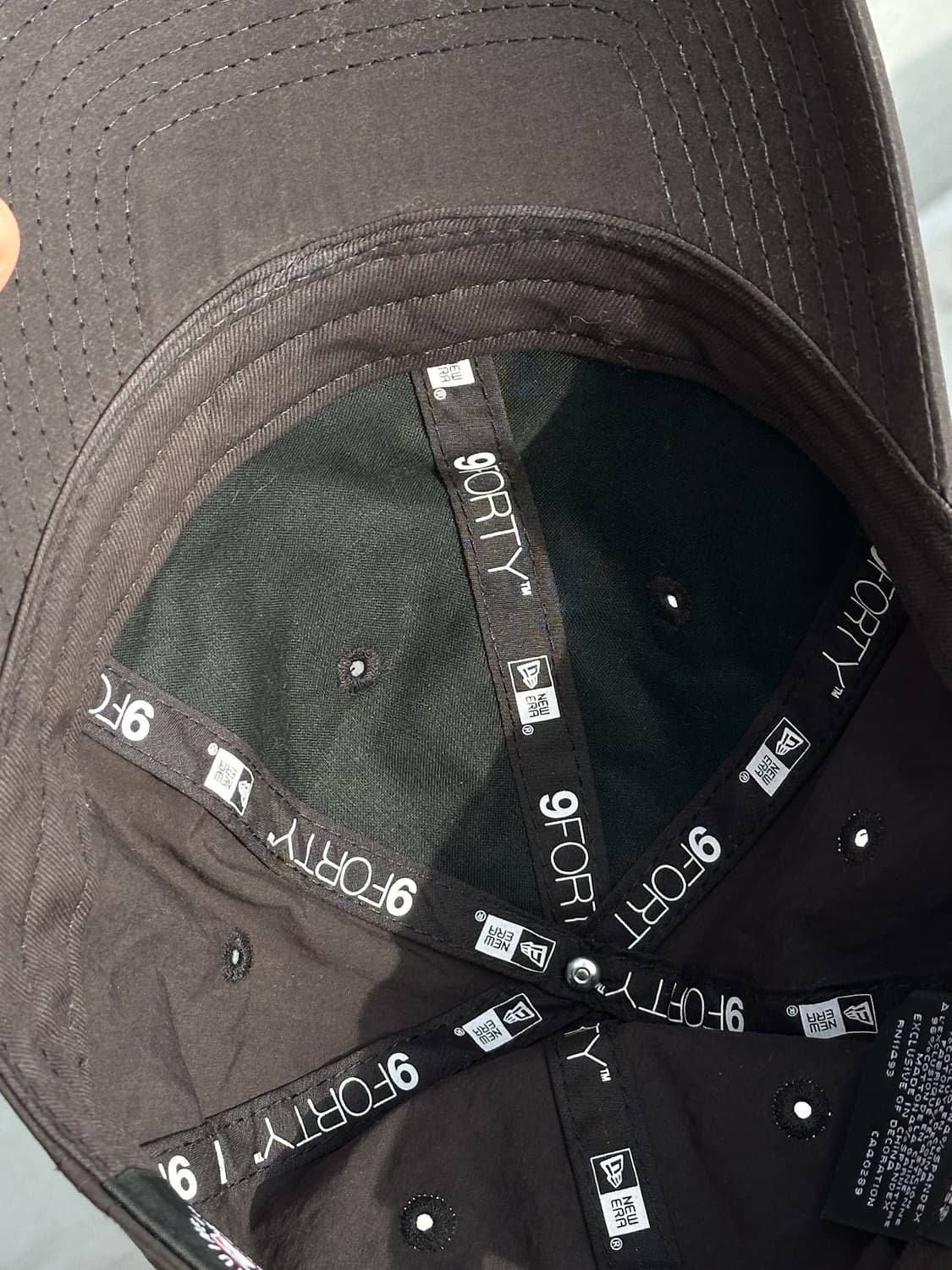 [F] 뉴에라 뉴욕양키스 스몰로고 블랙 볼캡 모자 상품이미지5