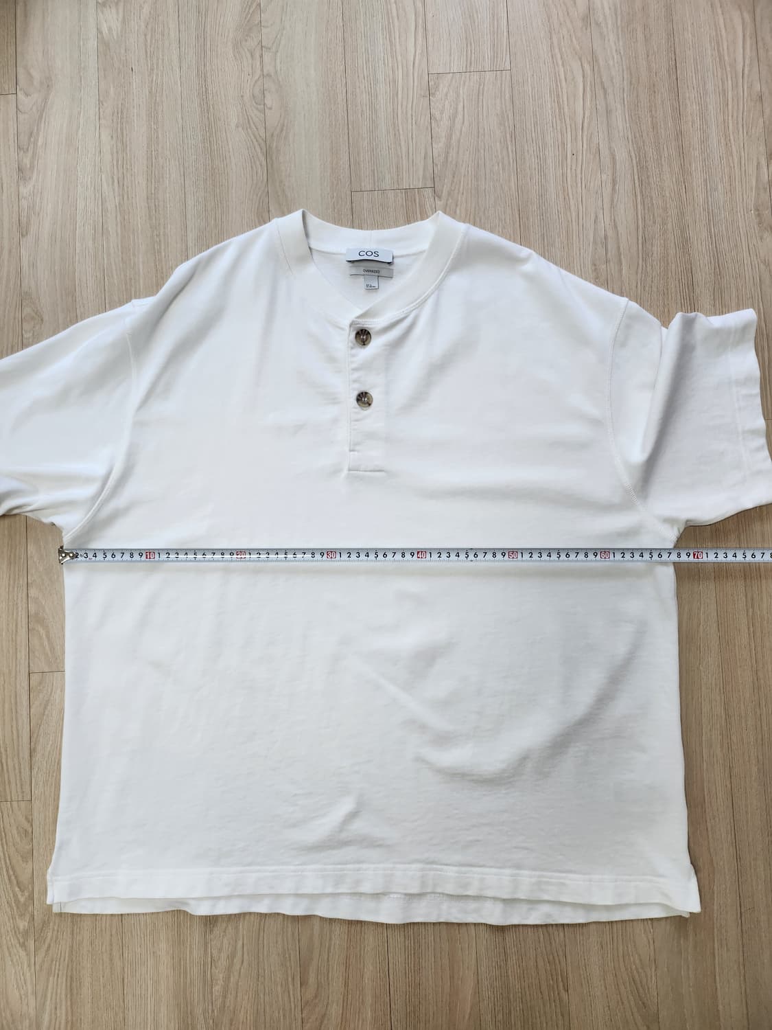 COS 코스 헨리넥반팔티셔즈(XL 상품이미지6