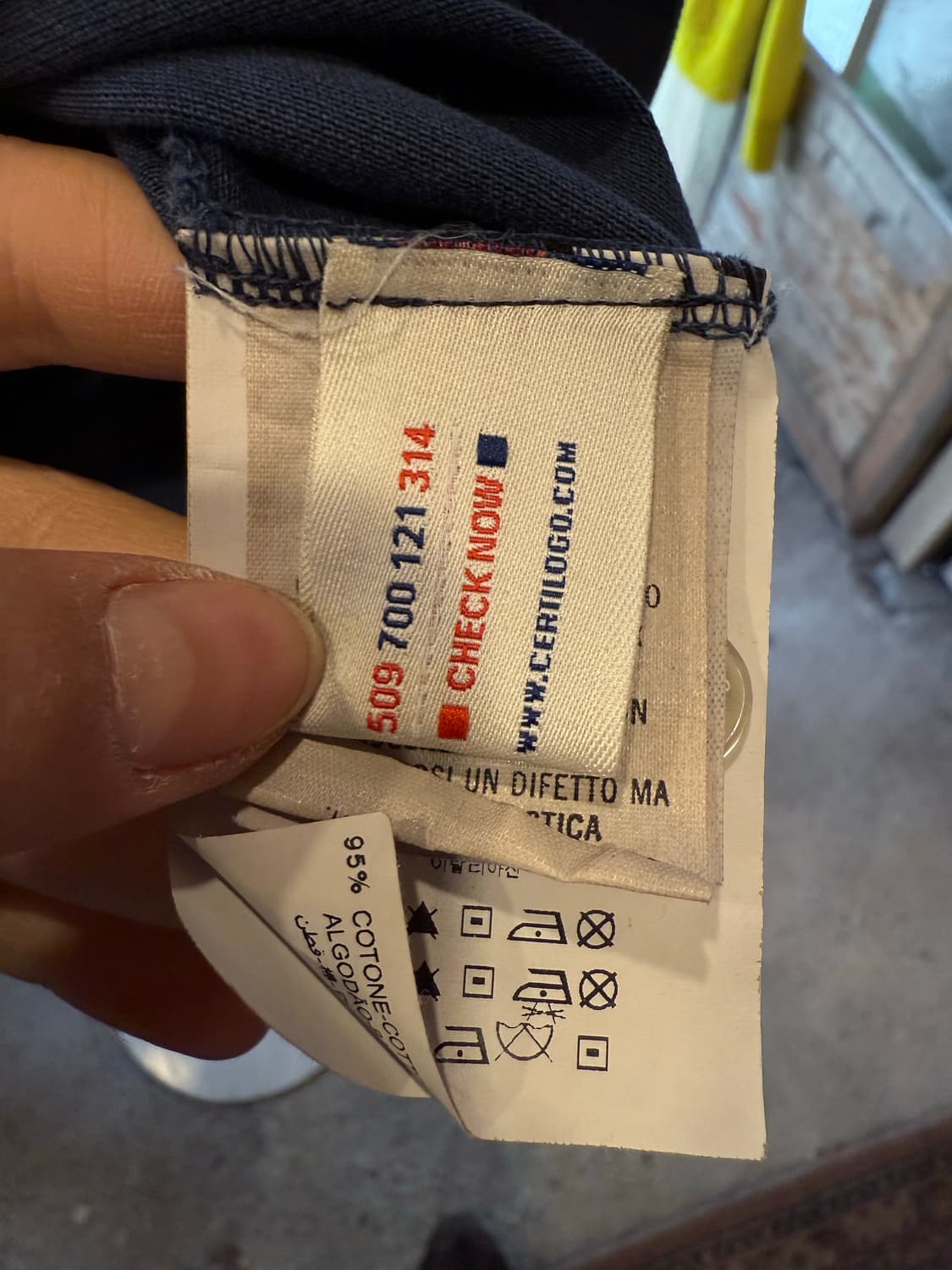 몽클레어 차콜 pk 티셔츠 상품이미지3