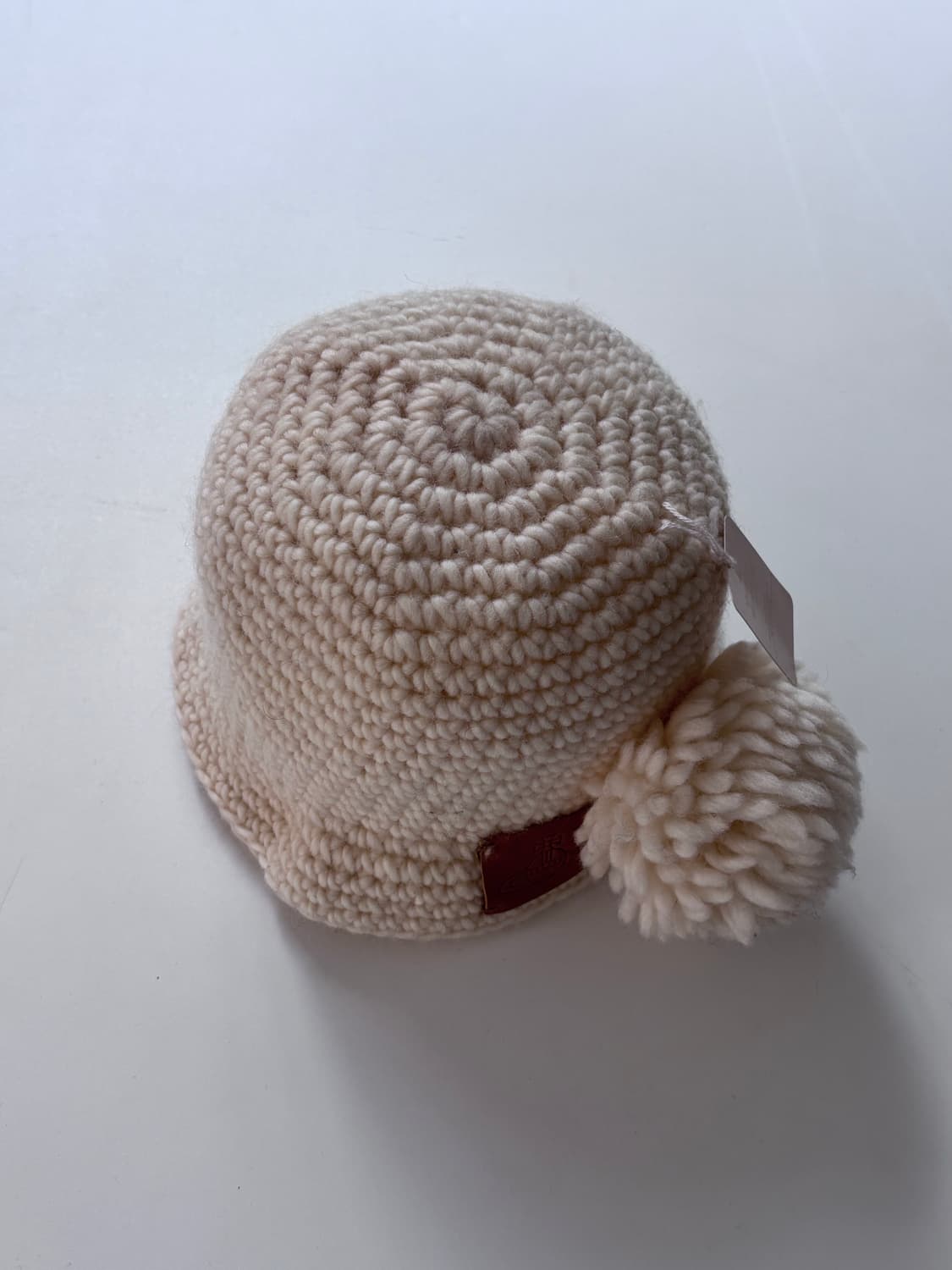 비비안웨스트우드 아이보리 울 버킷햇 상품이미지4