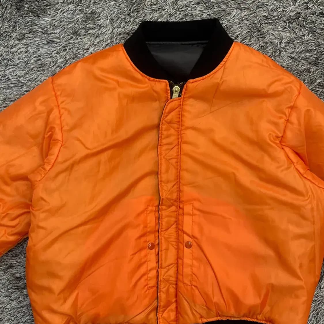 로스코 남성 리버시블 MA-1 자켓 (XL) 상품이미지4