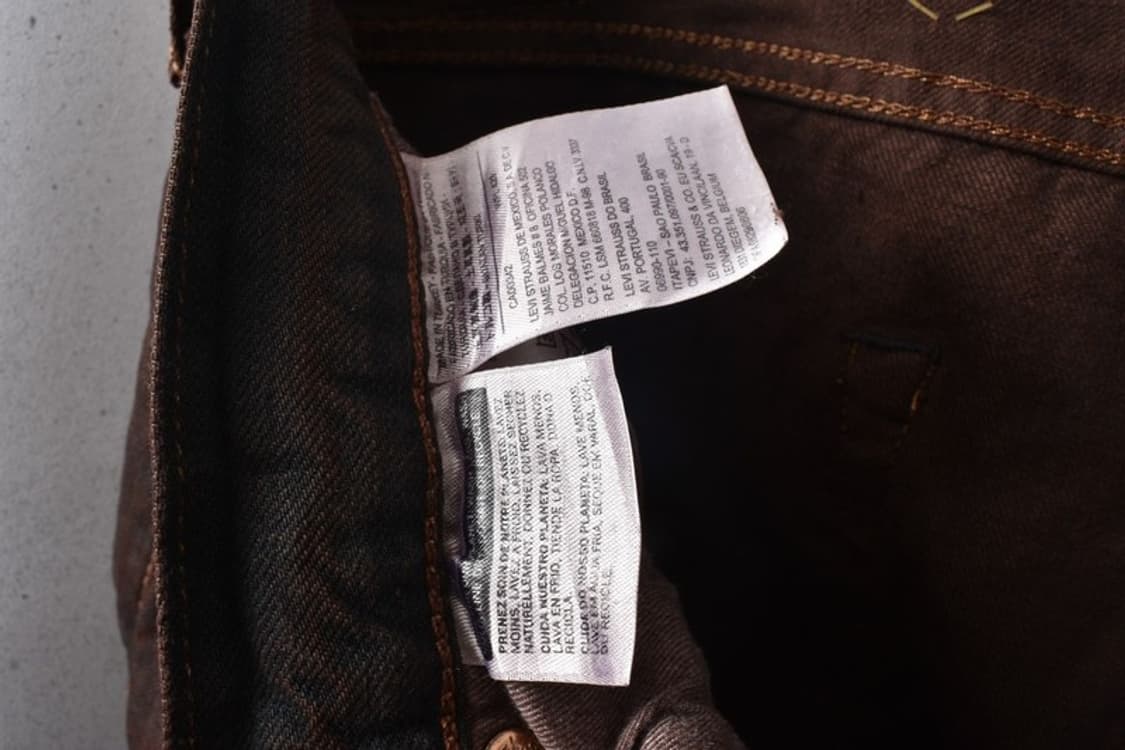 리바이스 501 오버다이 청바지 데님팬츠 38 M0330 상품이미지5