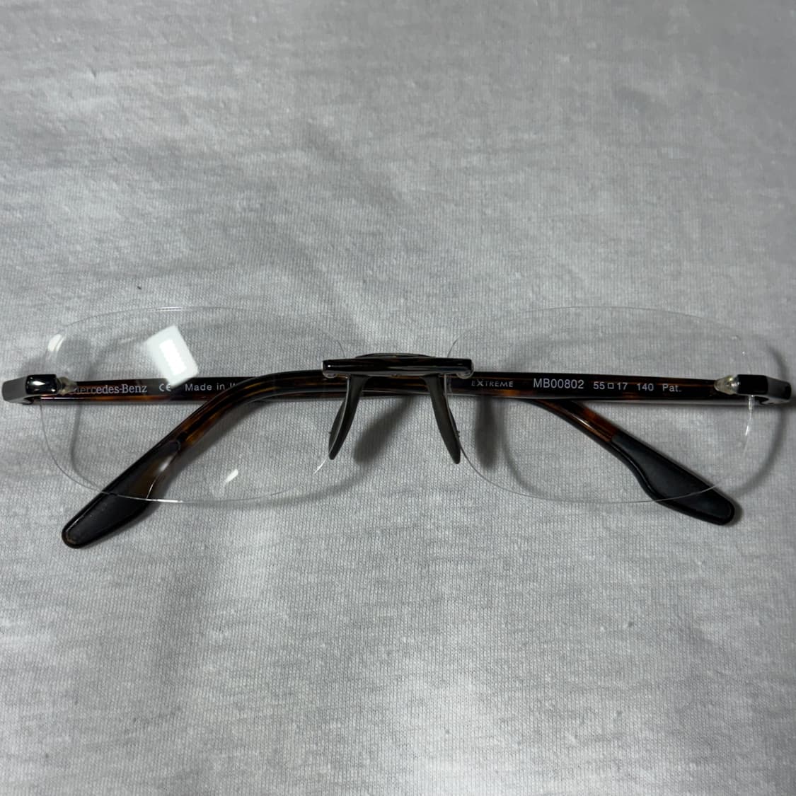 메르세데스 벤츠 made in italy 무테 안경 상품이미지1