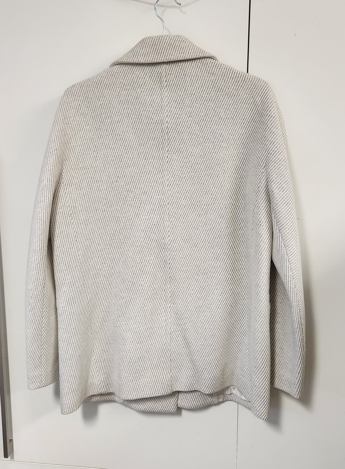 랑방 울 자켓 싱글 하프 숏코트 가슴둘레 88 상품이미지2