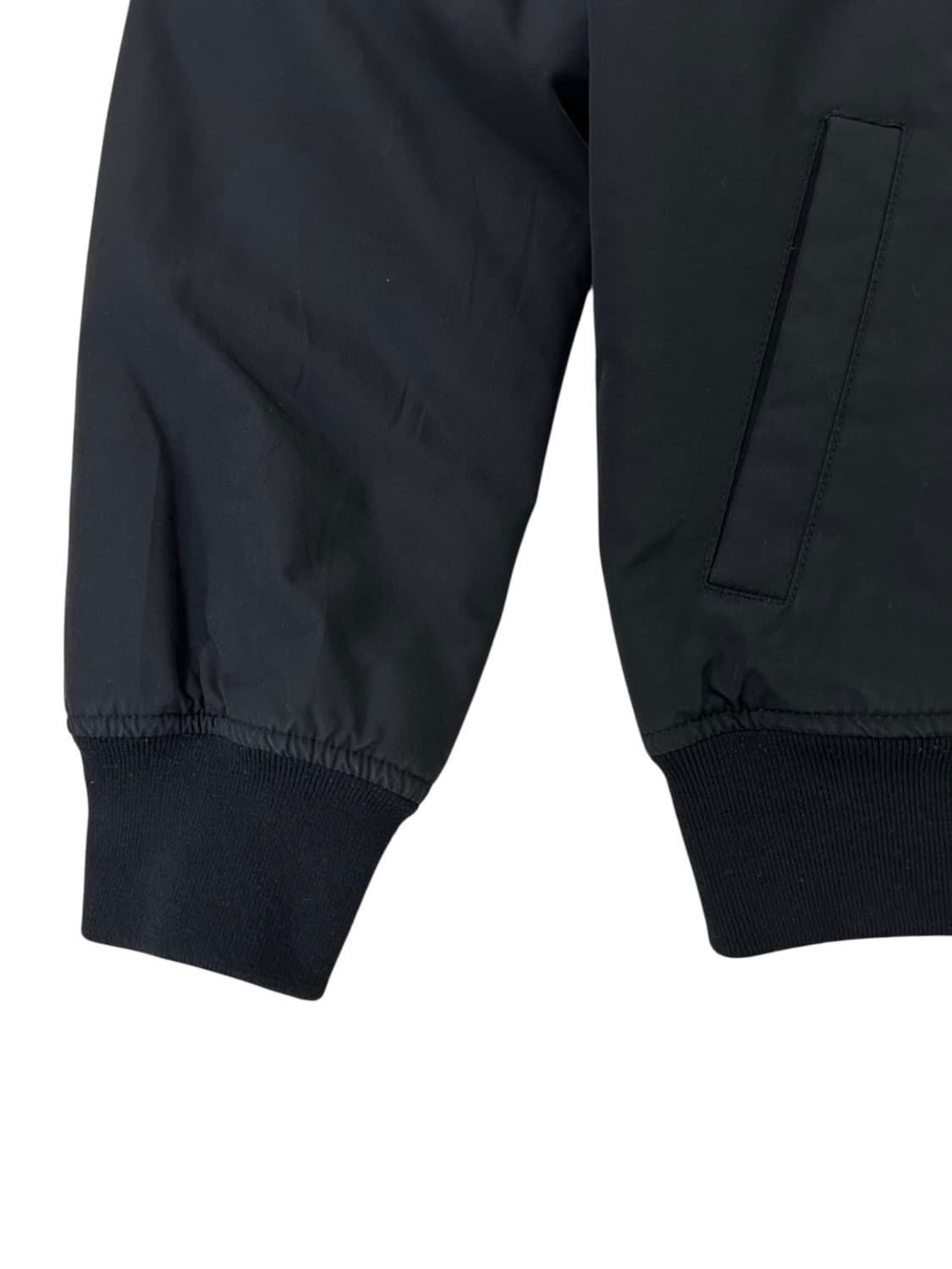 NBA 골든스테이트 누빔 MA-1 항공점퍼 블랙 (M) 상품이미지4