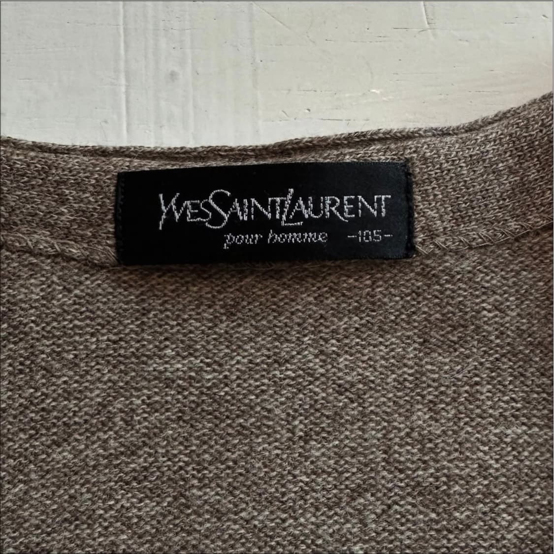 입생로랑 멀티체크 가디건 상품이미지7