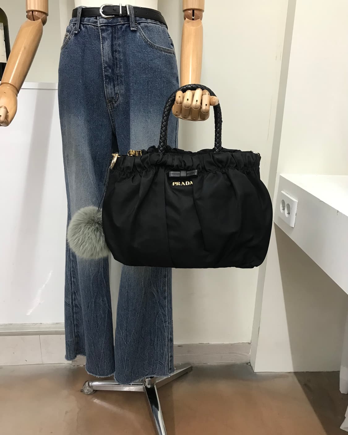 프라다 포코노 리본 토트백 상품이미지10