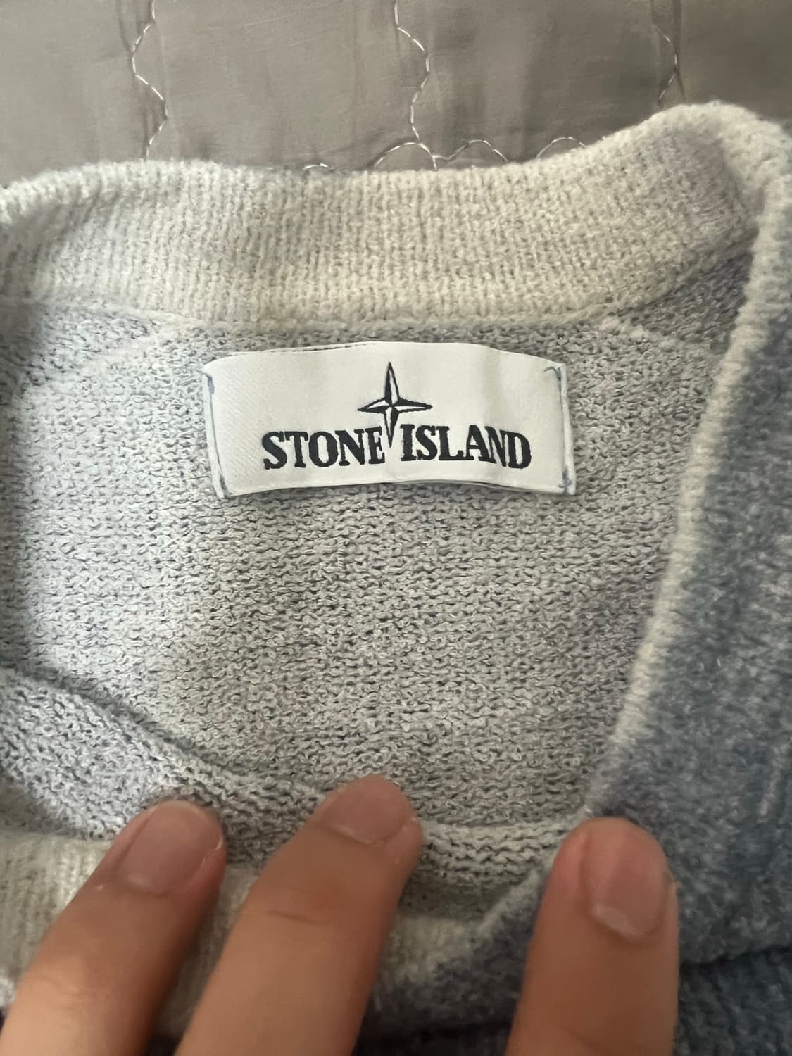 스톤 아일랜드 핸드스프레이 크루넥 니트 상품이미지6