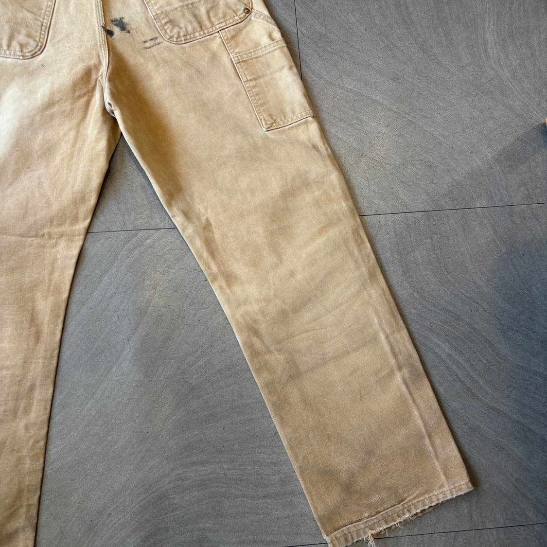 칼하트 정품 브라운 더블니 팬츠 바지 상품이미지9