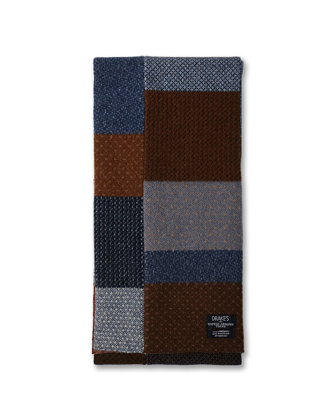드레익스 [Drake's] 패치워크 유니크 머플러 유나이티드 애로우즈 상품이미지5