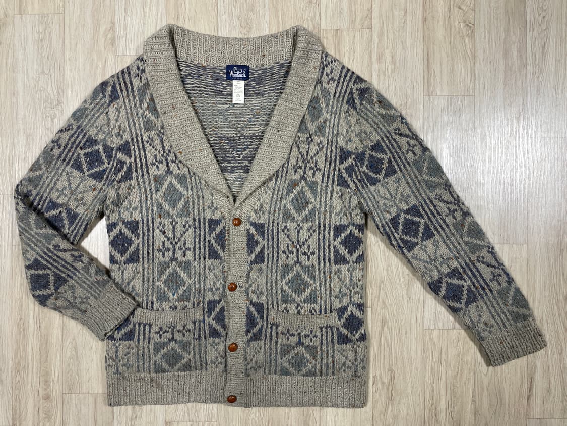 105~110) 80's 울리치 나바호 숄카라 가디건 상품이미지1