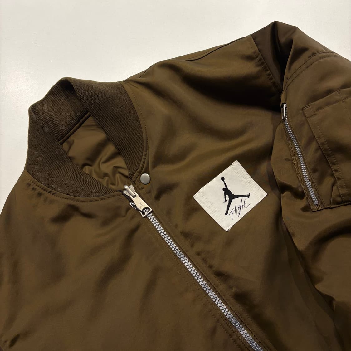 [XL] 조던 나이키 리버시블 플라이트 브라운 봄버 자켓 C619 상품이미지5