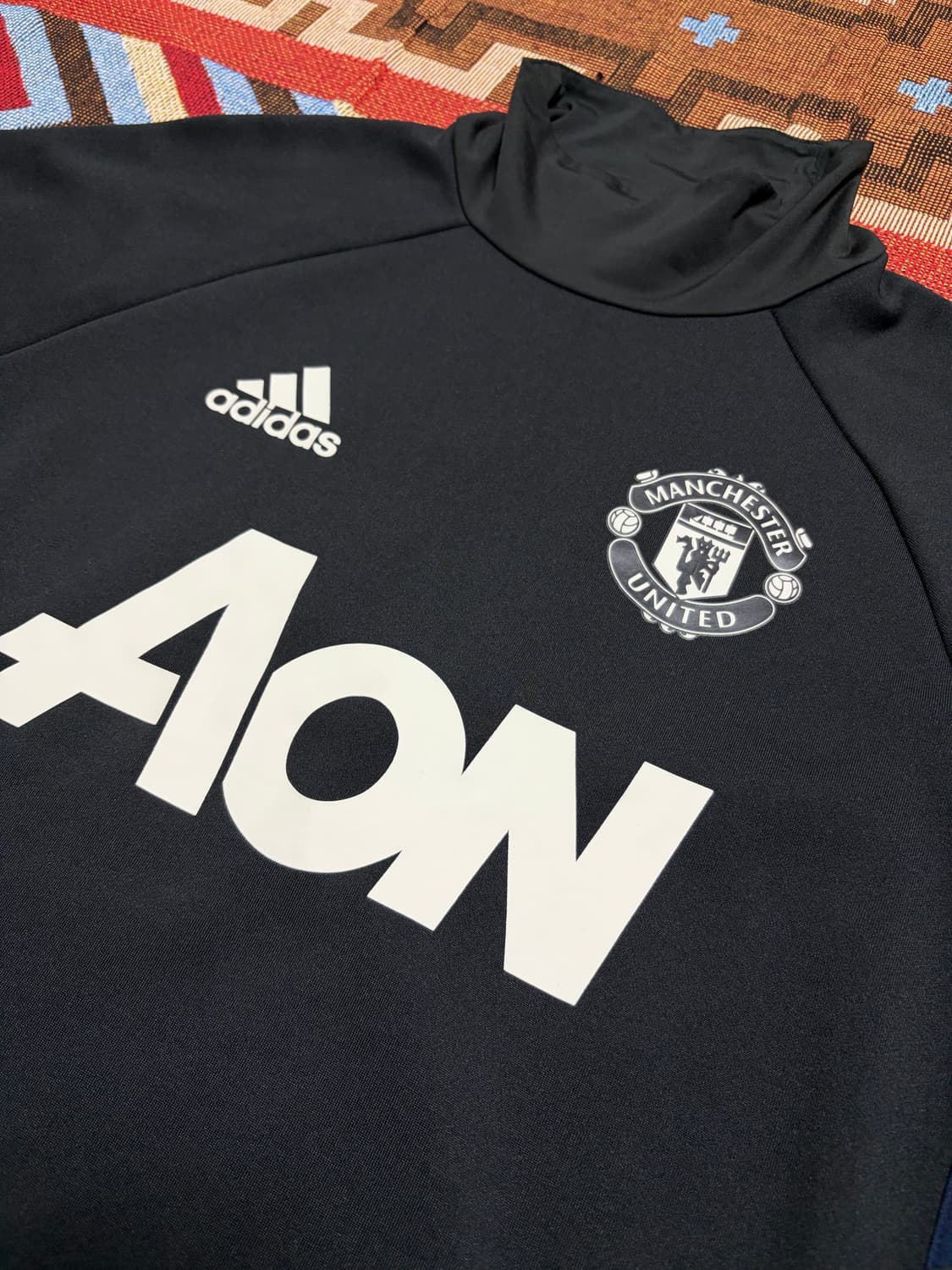 95) 16-17 아디다스 맨유 트레이닝 탑 져지  상품이미지2