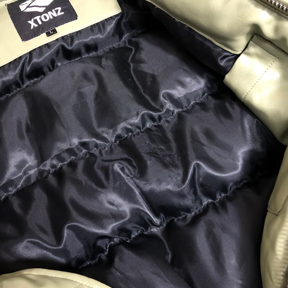 엑스톤즈 레더 ma1 항공점퍼 L 상품이미지9