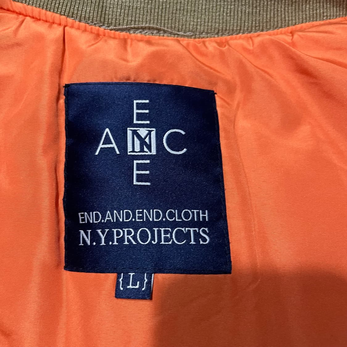 N.Y.PROJECTS 봄버 자켓 항공점퍼 MA-1 상품이미지4