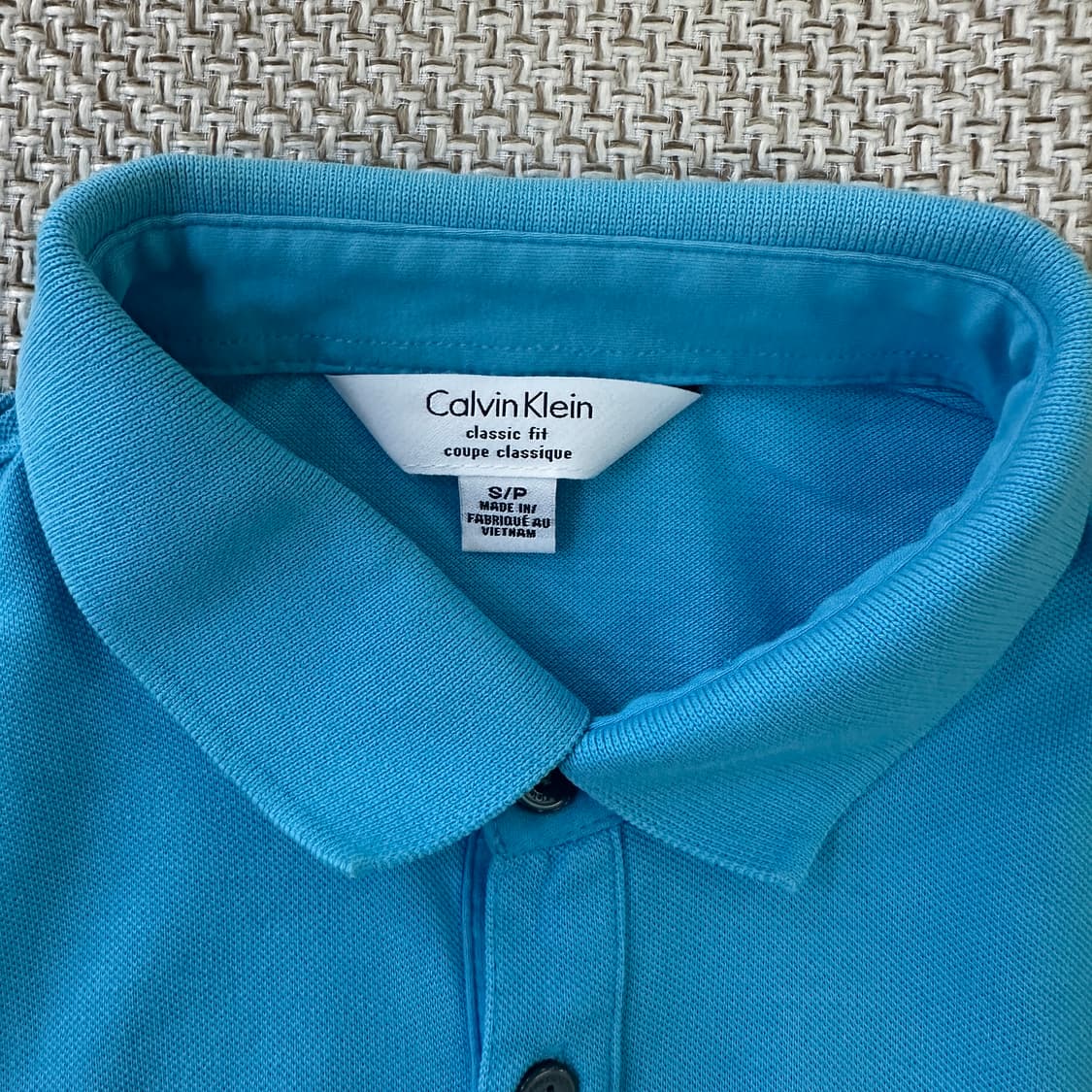 S 캘빈클라인 블루 컬러 셔츠 0326D  상품이미지2