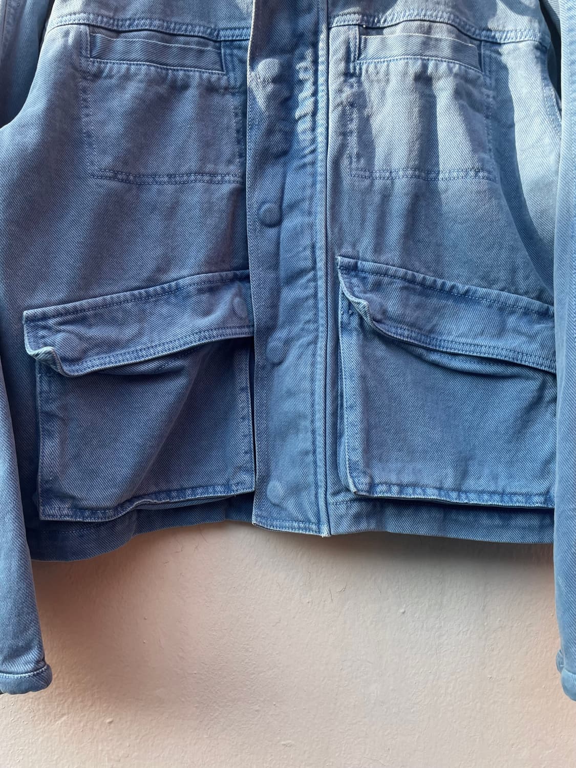 빈티지 스카이블루 워크자켓 상품이미지6