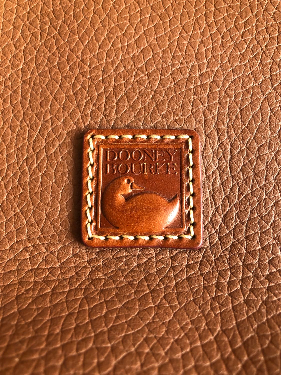 두니앤버크 브라운 레더 토트백 상품이미지3