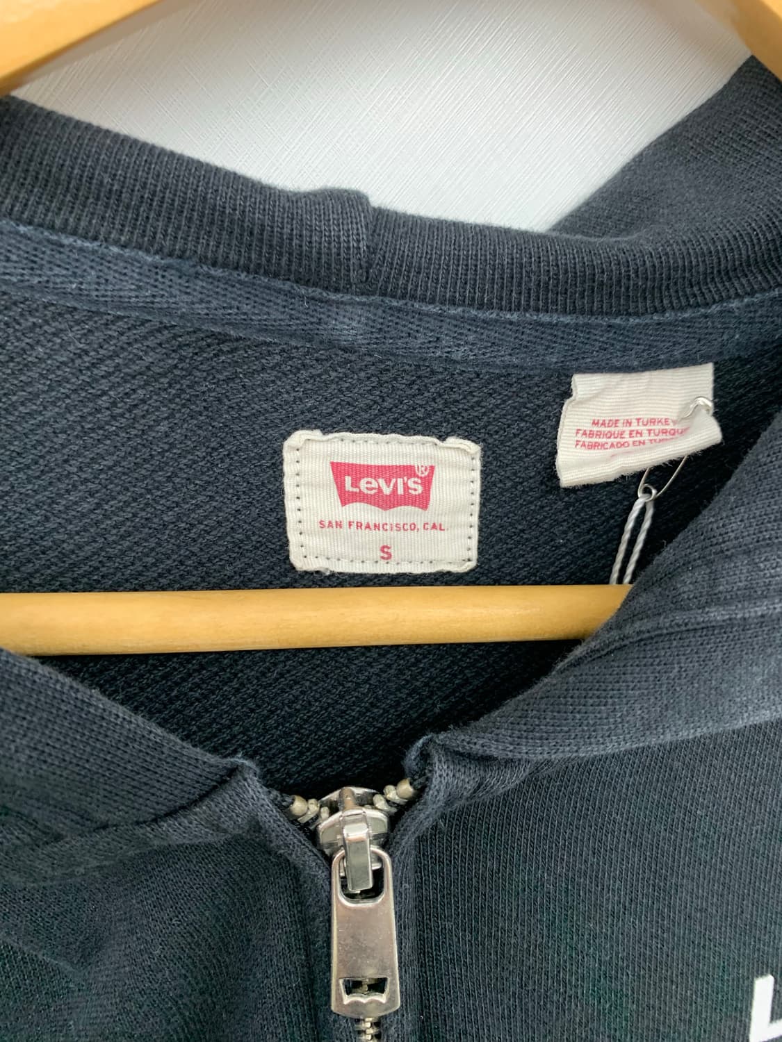 리바이스 로고 후드집업 상품이미지6