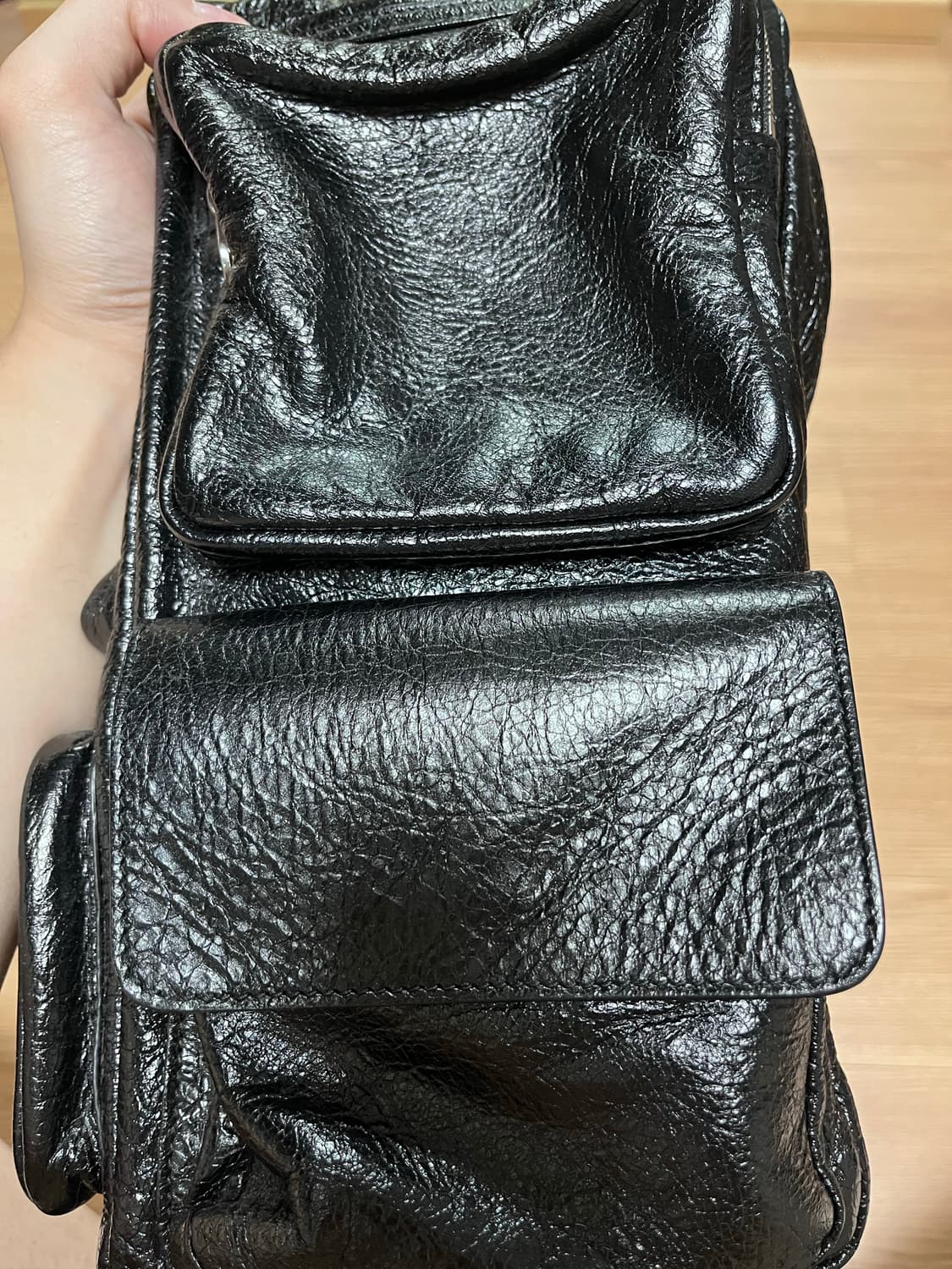 발렌시아가 수퍼비지 슈퍼비지 이지 슬링백 라지 L 상품이미지3