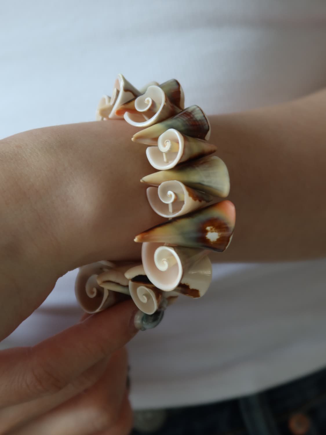 shell spiral bracelet 상품이미지3