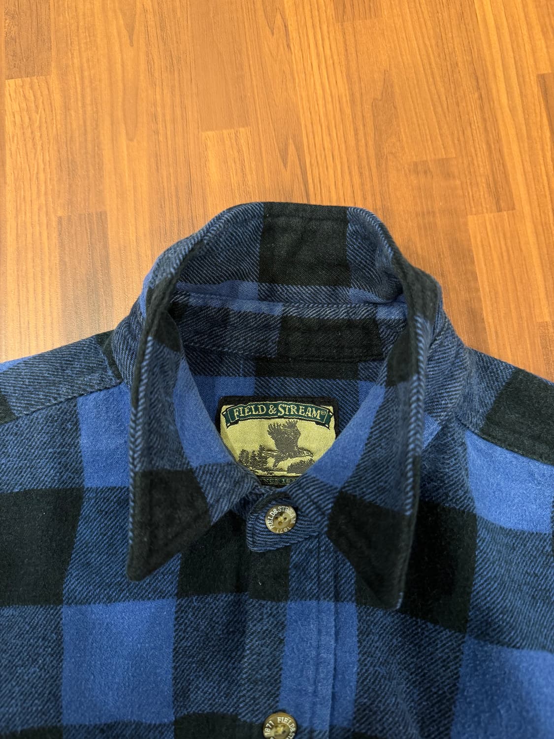 00s Field & Stream 빈티지 플란넬 체크 셔츠 상품이미지8
