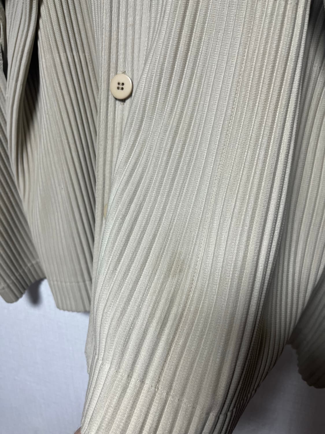 이세이미야케 멘 플리츠 가디건 상품이미지4