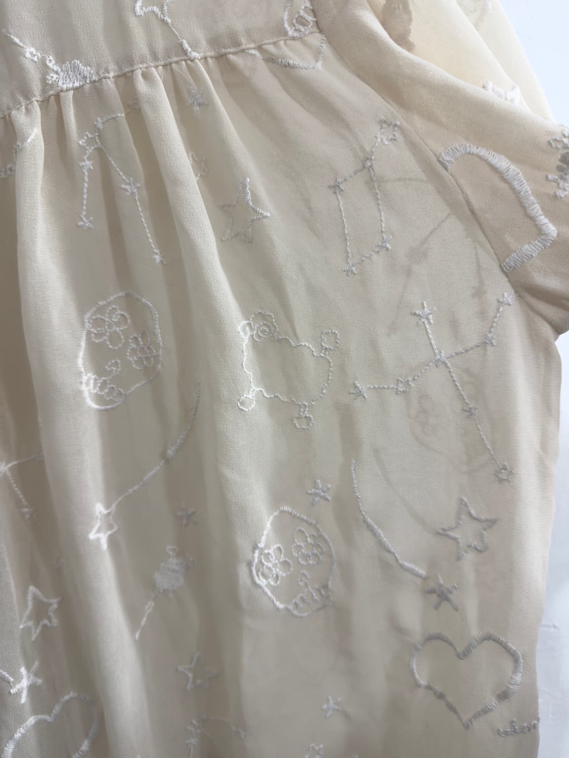 scolar see-through punk shirt 상품이미지5